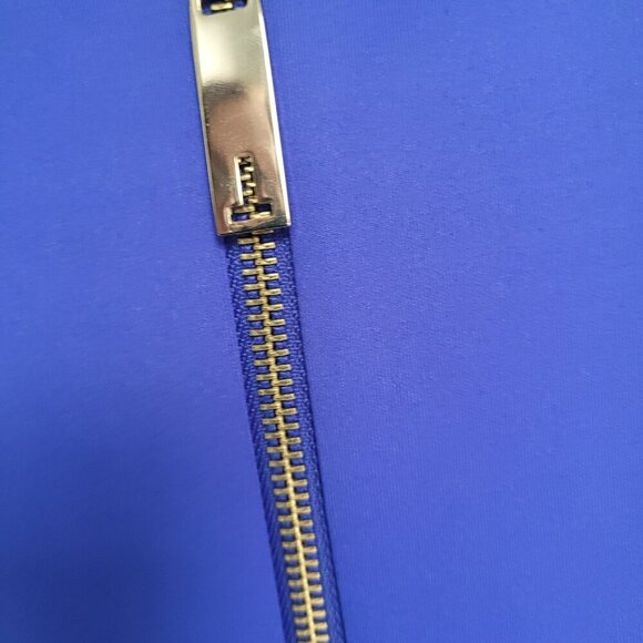 NWT Ted Baker Dress Skater Dress Marine Blue Size 0 - Picture 7 of 11